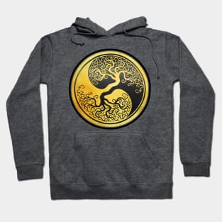 Yin Yang Tree of Life natural balance opposing forces Hoodie